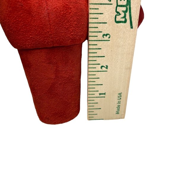 pelle moda pink/red Berlin Toe Block Heel Suede Ankle Strap Dress Sandals 7.5 - Picture 14 of 14